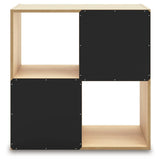 Piperton Tan Four Cube Organizer by Ashley at Eve Furniture