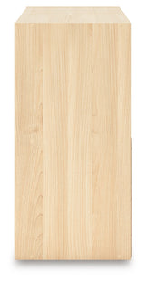 Piperton Tan Four Cube Organizer by Ashley at Eve Furniture