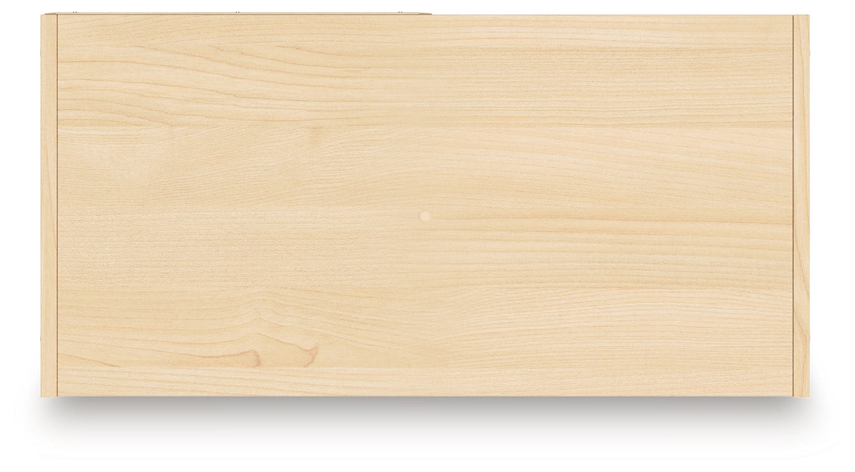 Piperton Tan Four Cube Organizer by Ashley at Eve Furniture