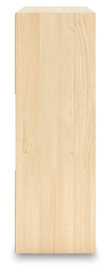 Piperton Tan Nine Cube Organizer by Ashley at Eve Furniture