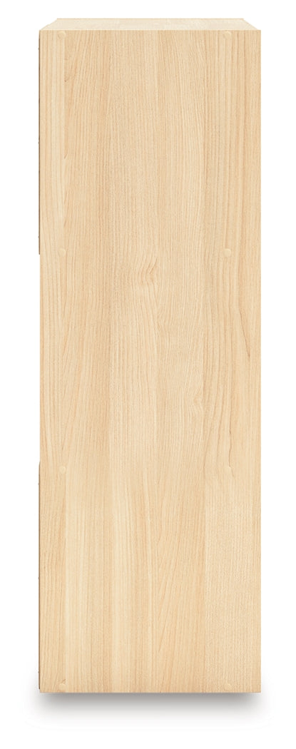 Piperton Tan Six Cube Organizer by Ashley at Eve Furniture