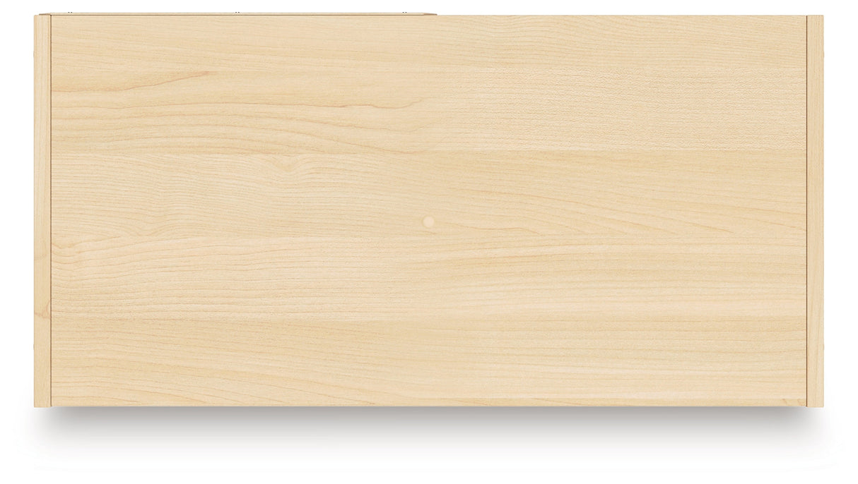 Piperton Tan Six Cube Organizer by Ashley at Eve Furniture