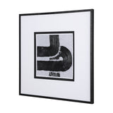 Pipes I by Chase a Hand Embellished Textured Framed Art Print Matted under Glass by Mercana at Eve Furniture