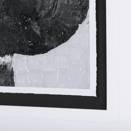 Pipes I by Chase a Hand Embellished Textured Framed Art Print Matted under Glass by Mercana at Eve Furniture