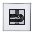 Pipes I by Chase a Hand Embellished Textured Framed Art Print Matted under Glass by Mercana at Eve Furniture