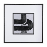 Pipes I by Chase a Hand Embellished Textured Framed Art Print Matted under Glass by Mercana at Eve Furniture