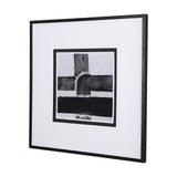 Pipes II by Chase a Hand Embellished Textured Framed Art Print Matted under Glass by Mercana at Eve Furniture