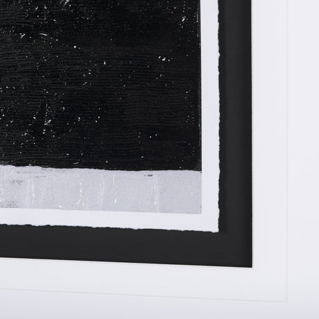 Pipes II by Chase a Hand Embellished Textured Framed Art Print Matted under Glass by Mercana at Eve Furniture