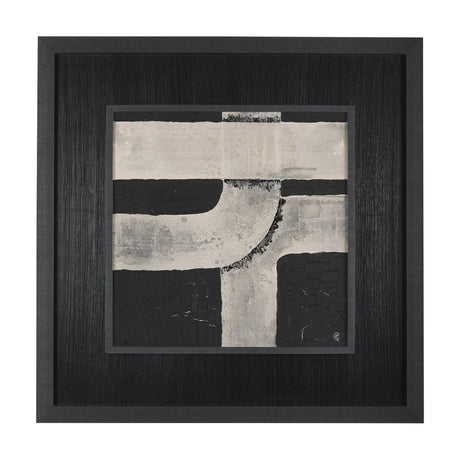 Pipes II by Studio M a handmade Original Framed Artwork under Glass by Mercana at Eve Furniture