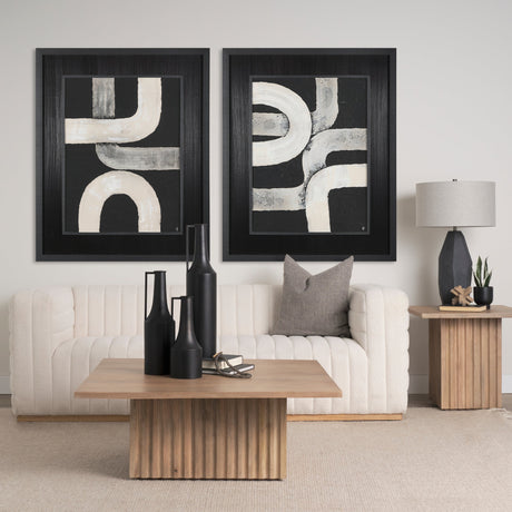 Pipes III by Studio M a handmade Original Framed Artwork under Glass by Mercana at Eve Furniture