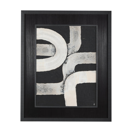 Pipes III by Studio M a handmade Original Framed Artwork under Glass by Mercana at Eve Furniture