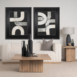 Pipes IV by Studio M a handmade Original Framed Artwork under Glass by Mercana at Eve Furniture