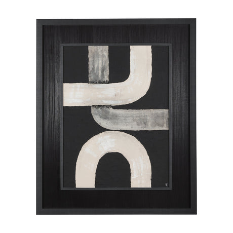 Pipes IV by Studio M a handmade Original Framed Artwork under Glass by Mercana at Eve Furniture