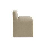 Pippa Taupe Vegan Mohair Accent Stool by TOV Furniture at Eve Furniture