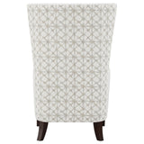 Pippin Latte Upholstered Wingback Accent Chair by Coaster at Eve Furniture