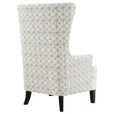Pippin Latte Upholstered Wingback Accent Chair by Coaster at Eve Furniture