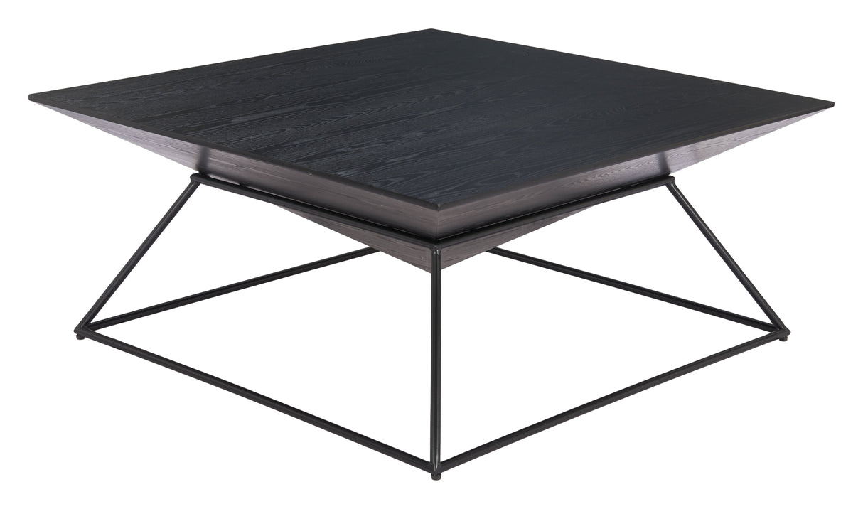 Pira Black Coffee Table by Zuomod at Eve Furniture
