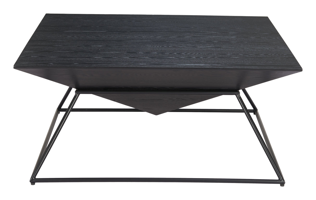 Pira Black Coffee Table by Zuomod at Eve Furniture