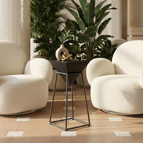 Pira Black Side Table by Zuomod at Eve Furniture