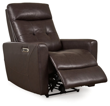 Pisgham Chocolate Power Recliner