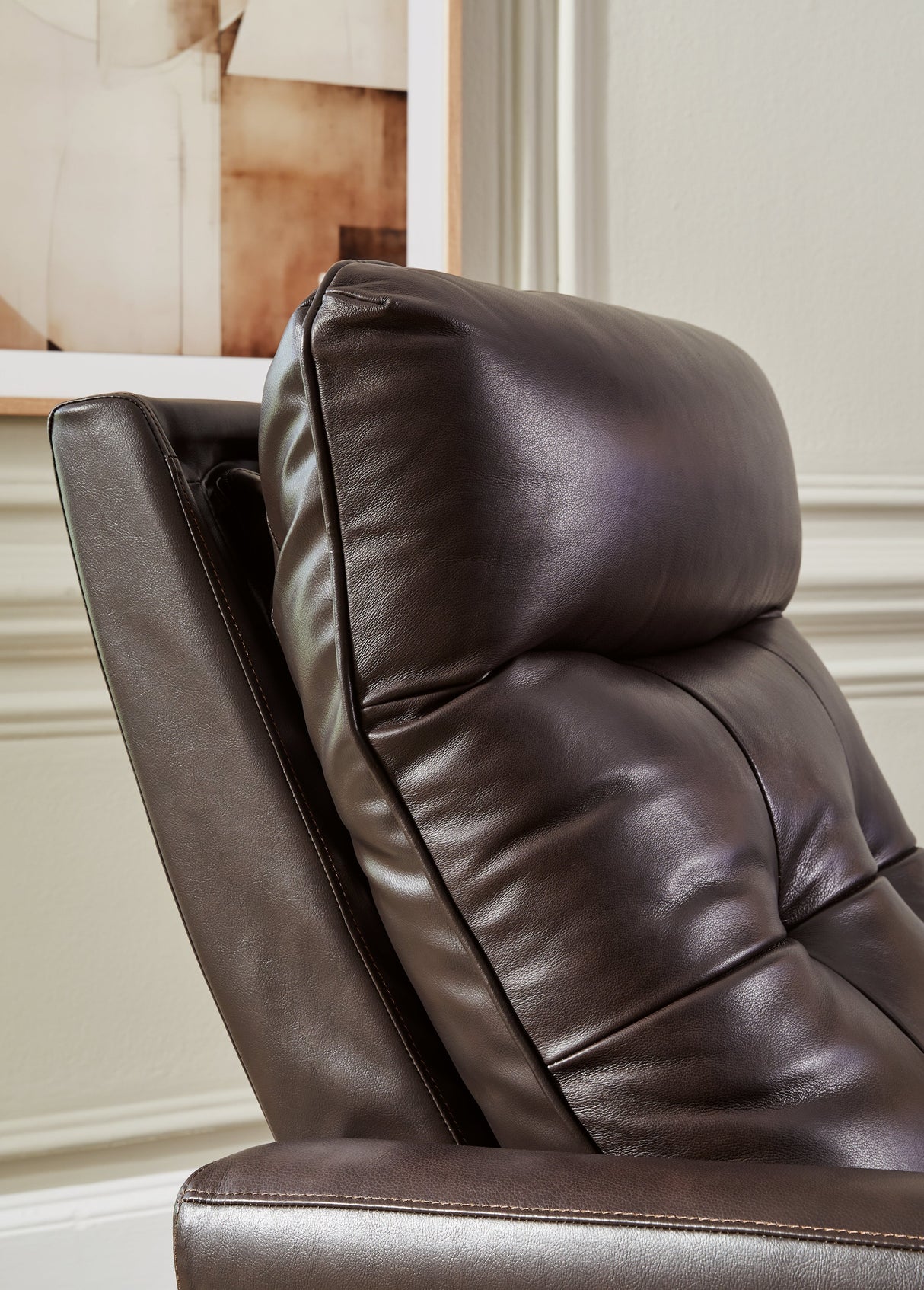 Pisgham Chocolate Power Recliner