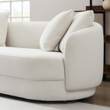 Dylan Modern French Beige Boucle Sofa by Ashcroft Imports at Eve Furniture