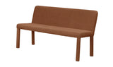 Place Dining Banquette - Rust by Moe's Home at Eve Furniture