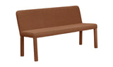 Place Dining Banquette - Rust by Moe's Home at Eve Furniture