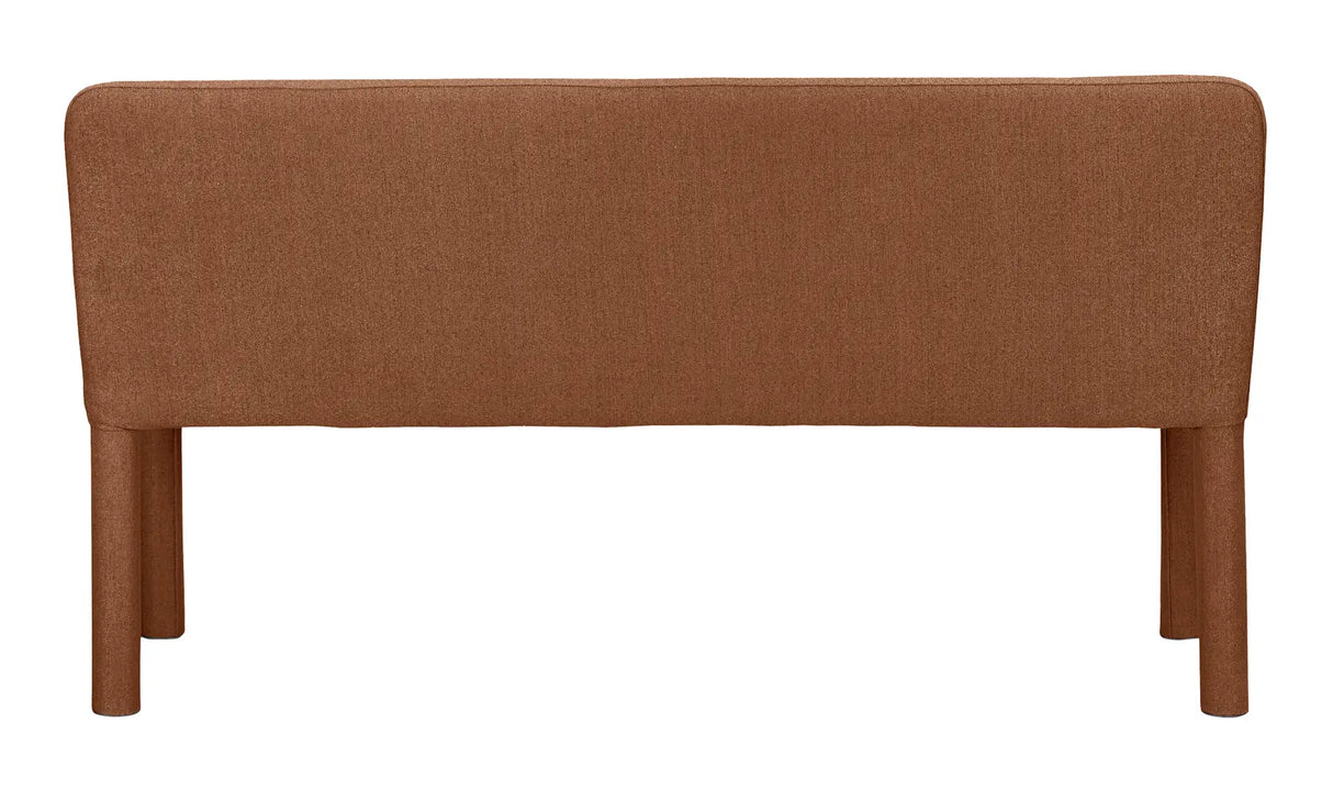 Place Dining Banquette - Rust by Moe's Home at Eve Furniture