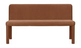 Place Dining Banquette - Rust by Moe's Home at Eve Furniture