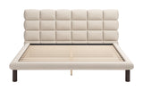 Placid Beige King Bed by Zuomod at Eve Furniture