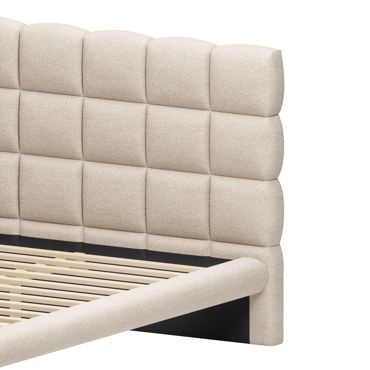Placid Beige King Bed by Zuomod at Eve Furniture