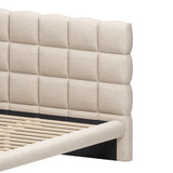 Placid Beige King Bed by Zuomod at Eve Furniture