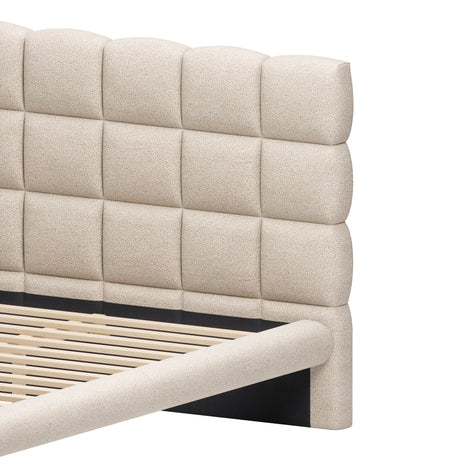 Placid Beige King Bed by Zuomod at Eve Furniture