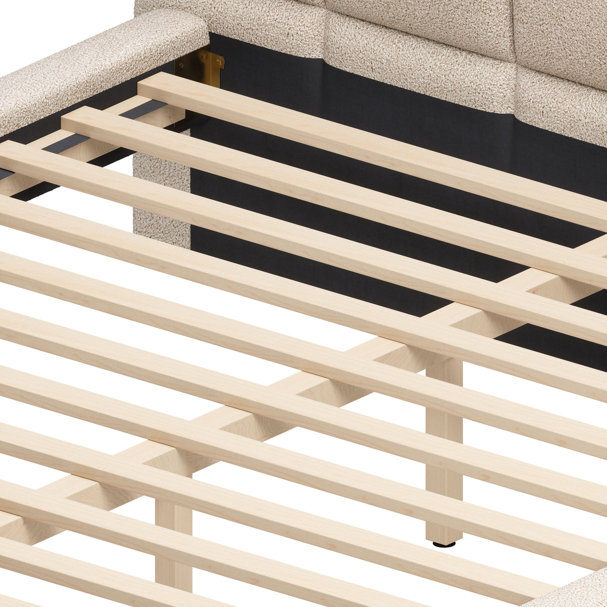 Placid Beige King Bed by Zuomod at Eve Furniture