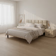 Placid Beige King Bed by Zuomod at Eve Furniture