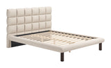 Placid Beige Queen Bed by Zuomod at Eve Furniture