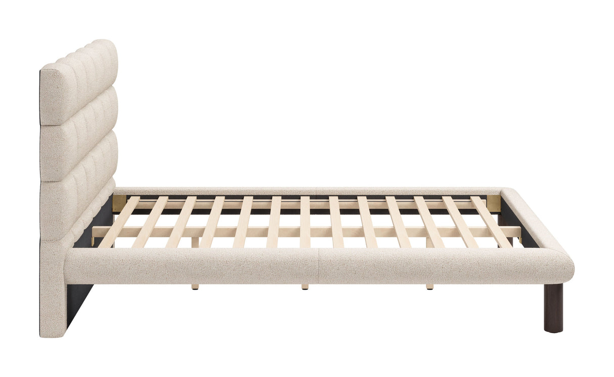 Placid Beige Queen Bed by Zuomod at Eve Furniture