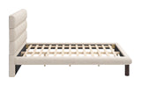 Placid Beige Queen Bed by Zuomod at Eve Furniture