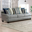 Plaistow Gray Sofa by Furniture of America at Eve Furniture
