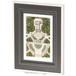 Plan De La Villa Pia by Mercana Studio a Framed Art Print Matted under Glass by Mercana at Eve Furniture