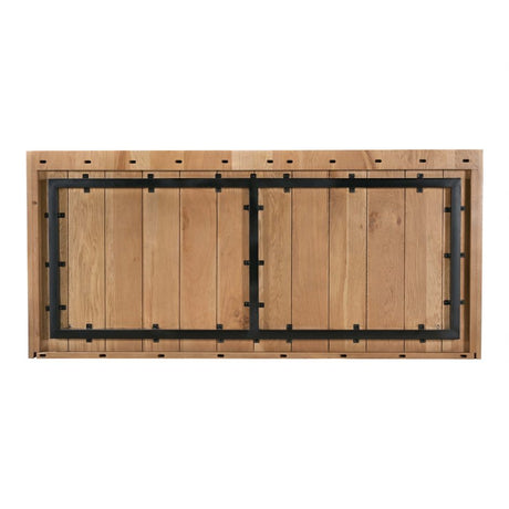 Plank Bed by Moe's Home at Eve Furniture