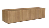 Plank Media Cabinet Natural by Moe's Home at Eve Furniture