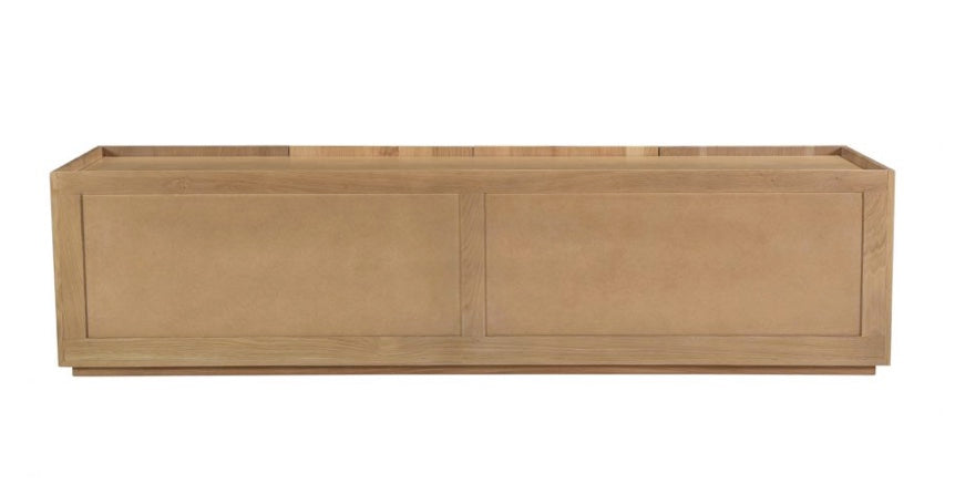 Plank Media Cabinet Natural by Moe's Home at Eve Furniture