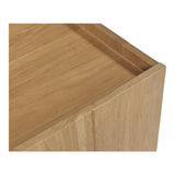 Plank Natural Nightstand by Moe's Home at Eve Furniture