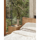 Plank Natural Queen Bed by Moe's Home at Eve Furniture