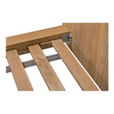 Plank Natural Queen Bed by Moe's Home at Eve Furniture