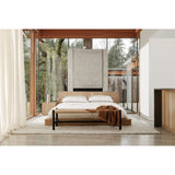 Plank Nightstand Natural by Moe's Home at Eve Furniture