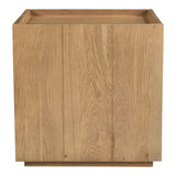 Plank Nightstand Natural by Moe's Home at Eve Furniture