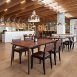 Plano Brown Dining Table by Zuomod at Eve Furniture